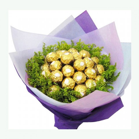 Purple Choco Bouquet